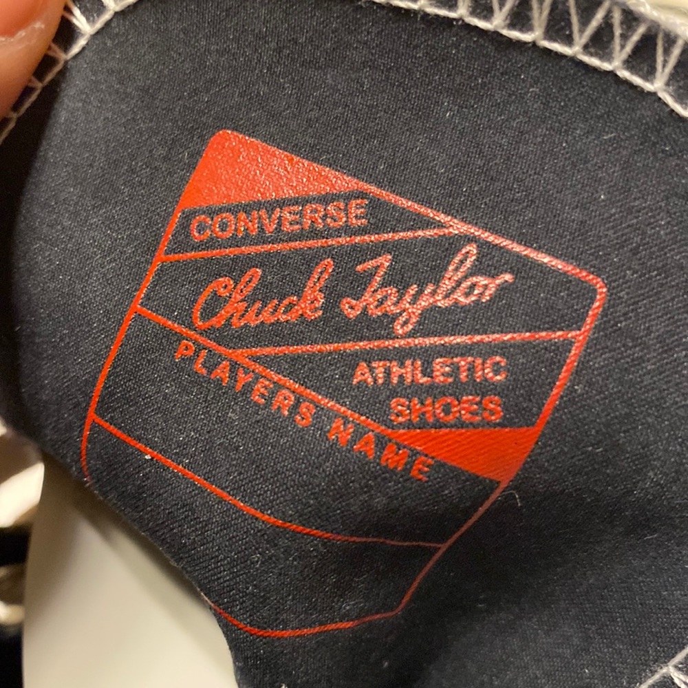 UNISEX CONVERSE SHUCK TAYLOR ALL STAR MENS SIZE 9.5 WOMEN SIZE 11.5 LIKE NEW - Picture 3 of 13